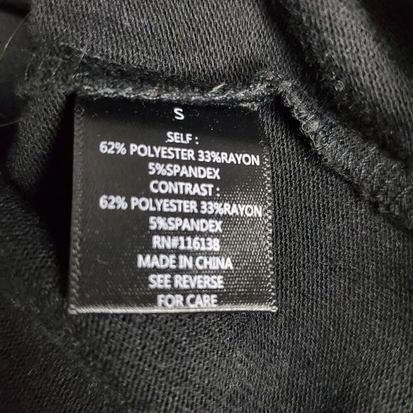 Recycled Karma Sweater Black Size Small - Picture 8 of 9